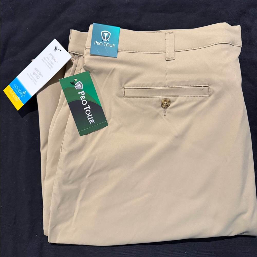 Men's Pro Tour khaki Golf Pants